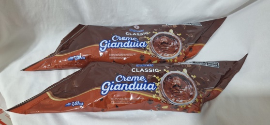 RECHEIOS E COBERT. CREME GIANDUIA 1,010KG SELECTA